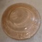 Vintage Pink Federal Cabbage Rose Butter/Cheese Dish With Lid