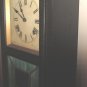 Antique SEIKOSHA wall clock made in Japan with Stain Glass lower panel