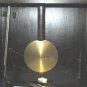 Antique SEIKOSHA wall clock made in Japan with Stain Glass lower panel
