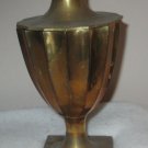 Decorative Crafts Inc Solid Brass Decorative Urn Jar With Lid 9.75" Tall
