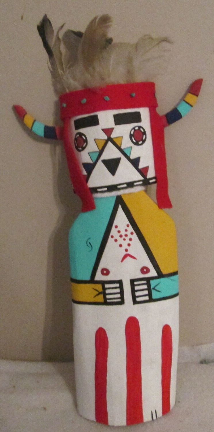Kachina Doll Kachina by KOMANJSI   14"   Beautiful!