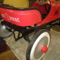 Collectors CLASSIC RED #3 Racing Pedal Car Never used