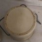 Schuler's Bar Scheeze Canister Crock with original locking Lid Edition 1985