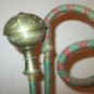 Vintage Antique Turkish Hookah Tobacco smoking pipe  Brass/Copper
