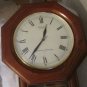 Seiko Quartz Westminster Whittington Dark Brown Oak Chime Pendulum Wall Clock