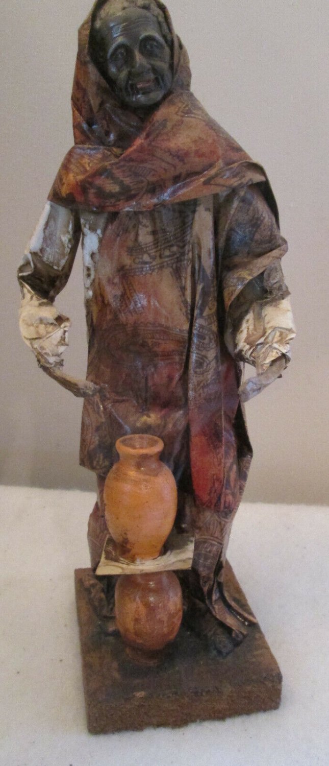 Paper Mache Mexican Folk Art Figures EB Elaborado A Mano