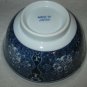 ANTIQUE CHINESE EXPORT CANTON WHITE & BLUE SET OF 3 BOWLS