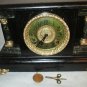 Antique E. Ingraham Oak Clock Bristol Connecticut Chimes 2 COLUMNS 8 Day 12-1903