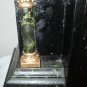 Antique E. Ingraham Oak Clock Bristol Connecticut Chimes 2 COLUMNS 8 Day 12-1903