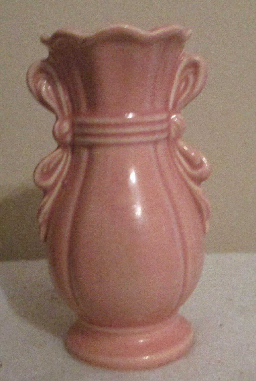 Pink / Rose colored Vase Ribbons  Centerpiece