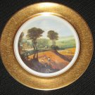 PICKARD PORCELAIN    8.25"  24 CT GOLD TRIMMED PLATES
