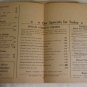 GARDEN HOUSE RESTAURANT DINNER MENU  DIAMOND LAKE, IL 1956