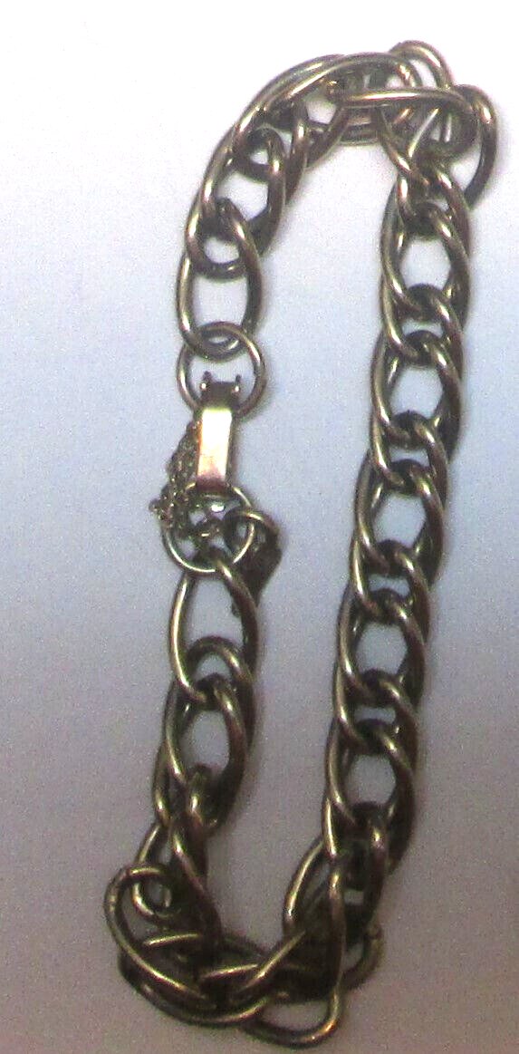 Stainless Steel Fashion Link Chain Bracelet Men Women 8"