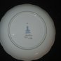 Kaiser ROMANTICA ALL WHITE Scalloped Gold Trim SANDWICH  SALAD PLATE SET of 6