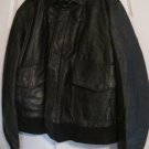 Men's  Leather Blazer Coats Single-breasted  LEATHER FACTORY Made USA size 52R