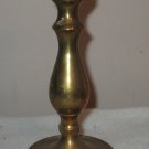 Vintage Brass Candlestick Holders made in India square Base 7.75” TALL