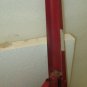 Vintage 50's Metal Push Scooter Western Flyer / Skate board with Stand