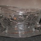 PRINCESS HOUSE FANTASIA 2 PC CRYSTAL GRAVY BOAT W/UNDER PLATE #543 NIB PRINCESS HOUSE FANTASIA 2 PC CRYSTAL GRAVY BOAT W/UNDER PLATE #543 NIB