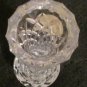 Czech Bohemian 24% Cut Lead Glass Crystal Diamond Point Vase Centerpiece