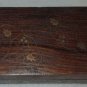 NICE WOOD ETCHED HAND MADE JEWELRY TRINKET BOX