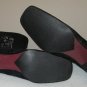 Women&acirc;��s White Mountain Black Boots Size 11W Lauren 4595 Side Zip w/ Embroidery