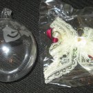Princess House 413 Crystal Christmas Ornament Made in USA  NIB