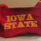 Iowa State Cyclones Training Duffel Bag all Red Golod inprint