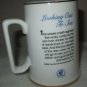 Norman Rockwell Looking Out to Sea  Porcelain Tankard Mug Cup