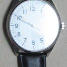 Quartz PC21J Japan Movementt Wrist Men's Watch Runs Dark Black Band