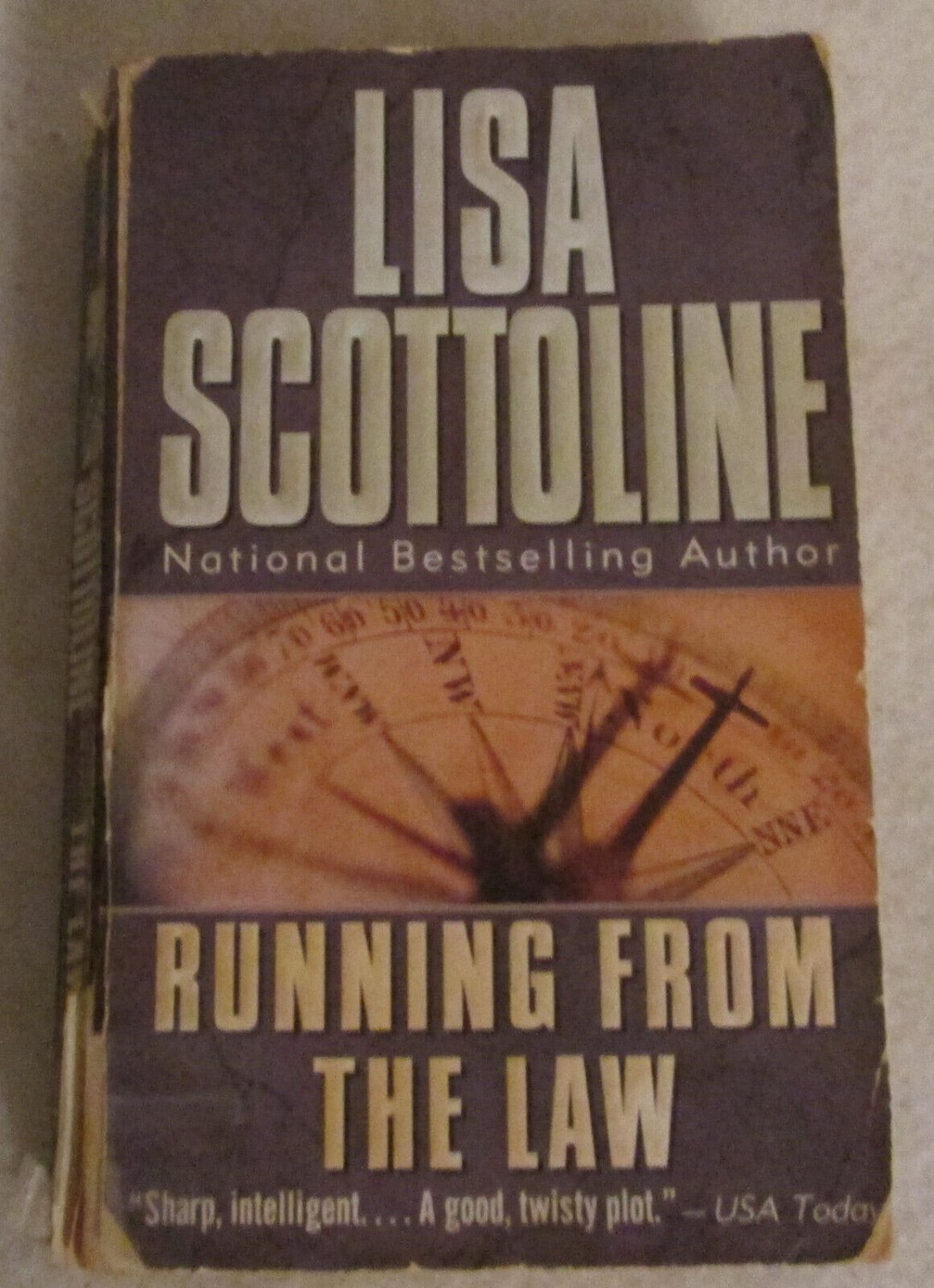 Running from the Law   Lisa Scottoline, paperback