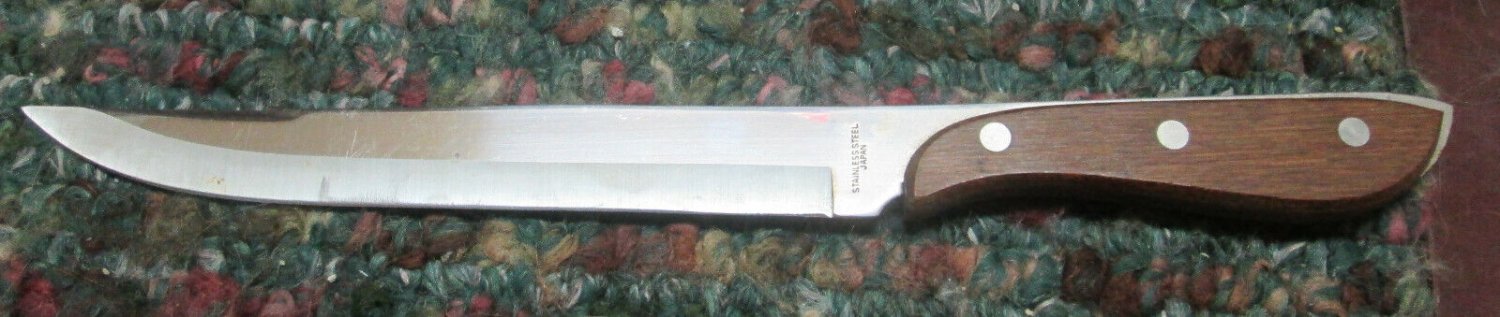 Stainless Steel Chefs Knife wood Handle 8" Japan