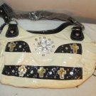 C & C Women's Leather Organizer Purse Shoulder Bag Multiple Pockets Cross Body C & C Women's Leather Organizer Purse Shoulder Bag Multiple Pockets Cross Body