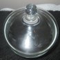 Princess House Etched Crystal Heritage Footed Candy Dish With  Lid #430  NIB