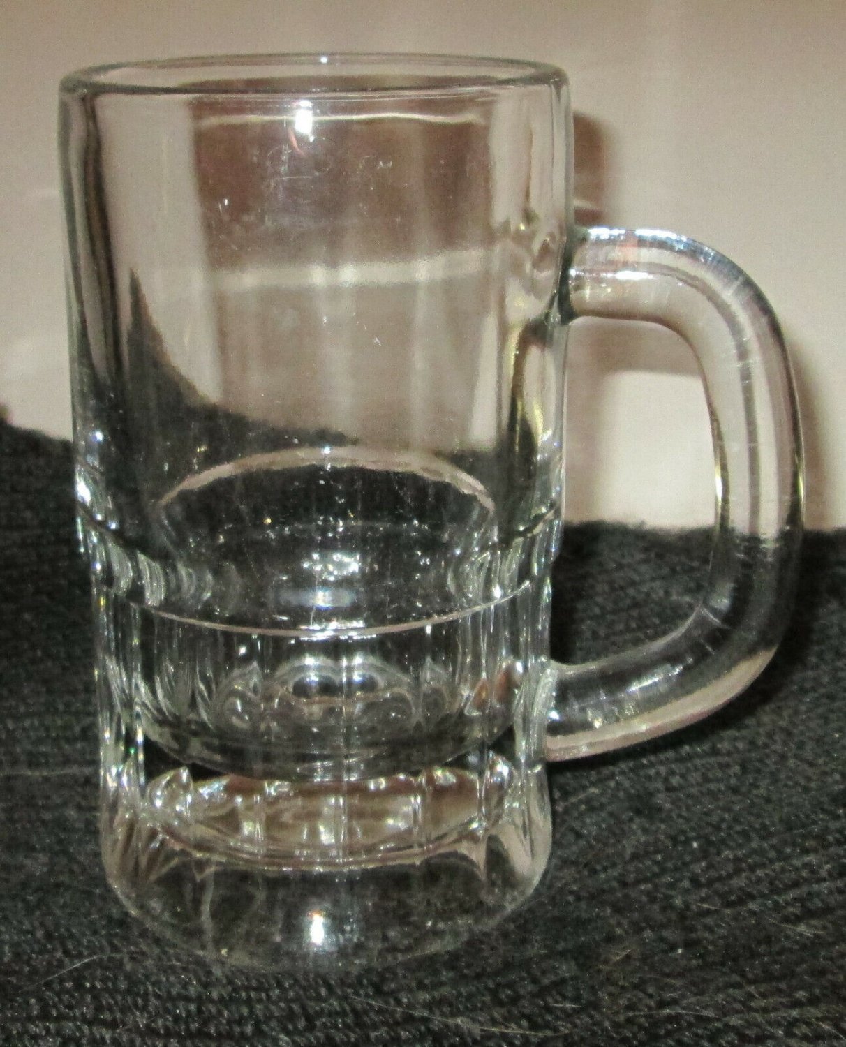 Beer/ Rootbeer mug, Thick glass 12 oz  Stamped Canada