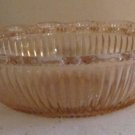 Old Colony Lace Edge Open Lace Ribbed Pink Depression Glass Serving Bowl Hocking Old Colony Lace Edge Open Lace Ribbed Pink Depression Glass Serving Bowl Hocking