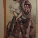 PRINT ART DECO YOUNG LADY "READY FOR THE OPERA" PICTURE PRINT ART DECO YOUNG LADY "READY FOR THE OPERA" PICTURE