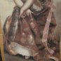 PRINT ART DECO YOUNG LADY   "READY FOR THE OPERA"  PICTURE
