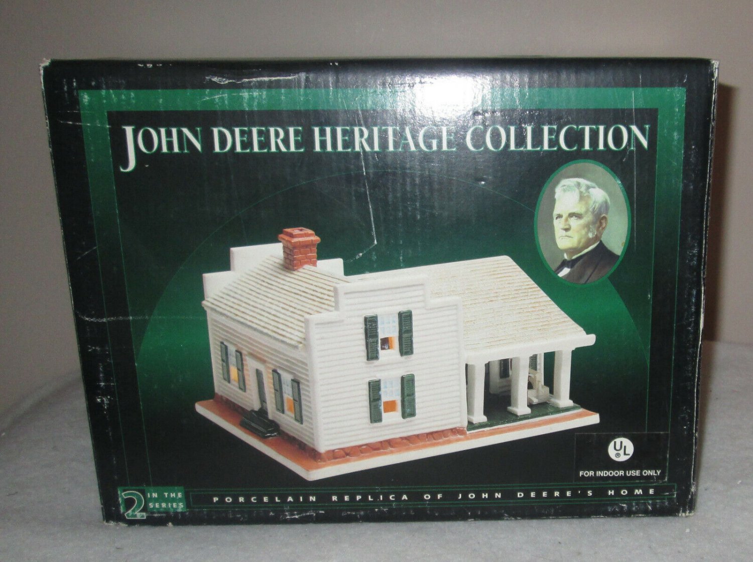 John Deere Heritage Collection Porcelain Replica of the JOHN DEERES HOME