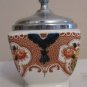 Royal Tudor Ware Barker Bros Egg Coddler, China Jam, Jelly Condiment Bowl & Lid