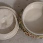 R. CAPODIMONTE LIDDED BOWL,   NUDE CHERUBS,