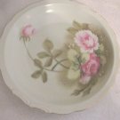 Vintage Lefton China Green Heritage Rose Candy Nut Trinket Dish 4578 Bowl