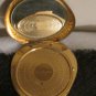 Vintage ELGIN AMERICAN I LOVE YOU HEART Compact CUPID & Flying Hearts