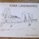 4 PENCIL SKETCHES BY ROBERT W DYAS "IOWA  LANDSCAPES"