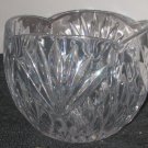 Princess House #950, Highlights Pattern, 24% Lead Crystal Rose Bowl -Germany NIB