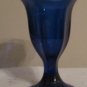 Cobalt Blue TULIP 6" Ice Cream Sundae Glass Dish vase  Centerpiece