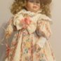 WIMBLEDON DOLL COLLECTION "CINDY" #3050 19" TALL PORCELAIN DOLL