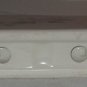 Roseland Napkin Holder 6" W Rose Gibson Genuine Stoneware White, Pink & Green