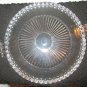 LEAD CRYSTAL CAKE SERVING TRAY   CENTERPIECE