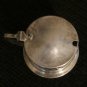 Sheffield Silver plate Sugar Salt Bowl & Tray    Centerpiece