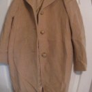 Larry Levine Design Camel Hair Tan Coat, Size 12